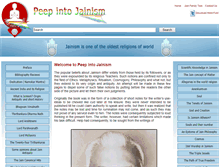 Tablet Screenshot of peepintojainism.com